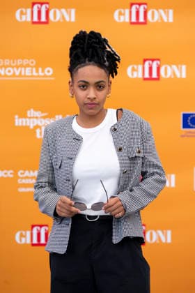 July 24, 2026, Giffoni Valle Piana, Salerno, Italy: Italian actress Alicia Ann Edogamhe attends the photocall at 56th Giffoni Film Festival 2026 in Giffoni Valle Piana, Salerno, Italy on July 24, 2026. Giffoni Valle Piana Italy - ZUMAl175 20260724_zip_l175_028 Copyright: xFrancescoxLucianox