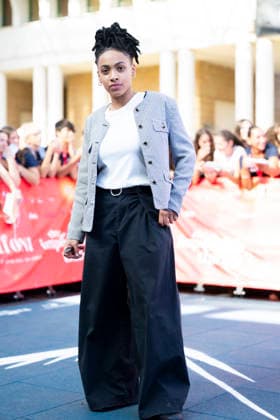 July 24, 2026, Giffoni Valle Piana, Salerno, Italy: Italian actress Alicia Ann Edogamhe attends the photocall at 56th Giffoni Film Festival 2026 in Giffoni Valle Piana, Salerno, Italy on July 24, 2026. Giffoni Valle Piana Italy  - ZUMAl175 20260724_zip_l175_032 Copyright: xFrancescoxLucianox