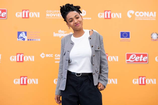 July 24, 2026, Giffoni Valle Piana, Salerno, Italy: Italian actress Alicia Ann Edogamhe attends the photocall at 56th Giffoni Film Festival 2026 in Giffoni Valle Piana, Salerno, Italy on July 24, 2026. Giffoni Valle Piana Italy  - ZUMAl175 20260724_zip_l175_039 Copyright: xFrancescoxLucianox