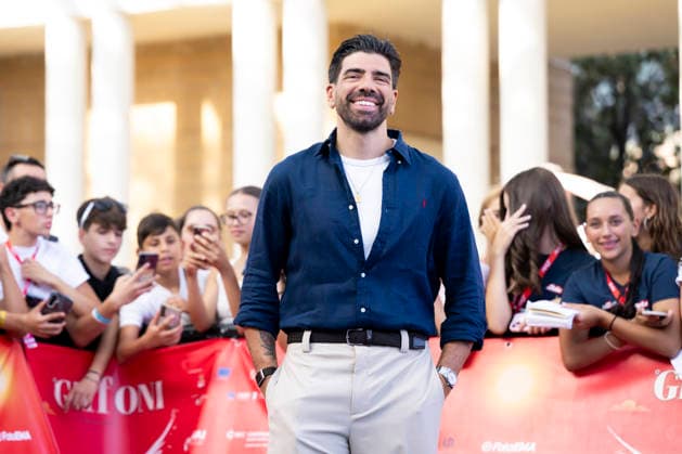 July 24, 2026, Giffoni Valle Piana, Salerno, Italy: Italian youtuber, radio and television host Gianluca Gazzoli attends the carpet at 56th Giffoni Film Festival 2026 in Giffoni Valle Piana, Salerno, Italy on July 24, 2026. Giffoni Valle Piana Italy  - ZUMAl175 20260724_zip_l175_061 Copyright: xFrancescoxLucianox