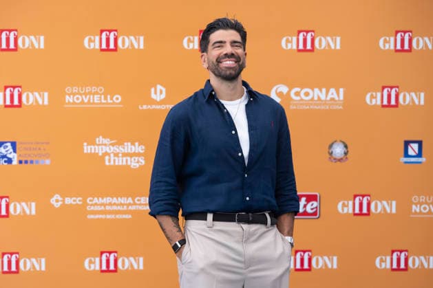 July 24, 2026, Giffoni Valle Piana, Salerno, Italy: Italian youtuber, radio and television host Gianluca Gazzoli attends the photocall at 56th Giffoni Film Festival 2026 in Giffoni Valle Piana, Salerno, Italy on July 24, 2026. Giffoni Valle Piana Italy  - ZUMAl175 20260724_zip_l175_075 Copyright: xFrancescoxLucianox