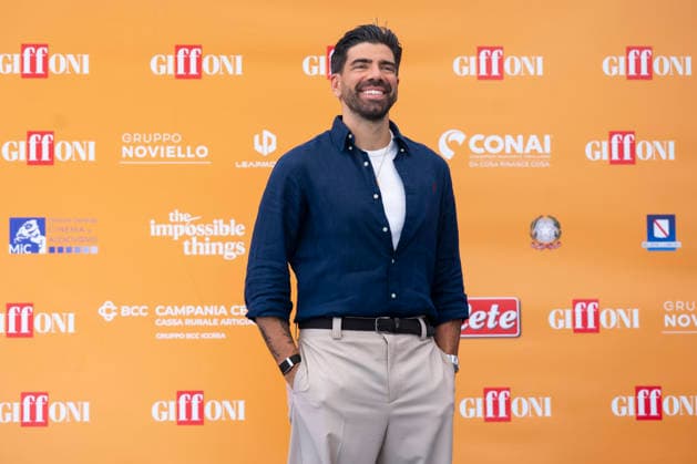 July 24, 2026, Giffoni Valle Piana, Salerno, Italy: Italian youtuber, radio and television host Gianluca Gazzoli attends the photocall at 56th Giffoni Film Festival 2026 in Giffoni Valle Piana, Salerno, Italy on July 24, 2026. Giffoni Valle Piana Italy  - ZUMAl175 20260724_zip_l175_076 Copyright: xFrancescoxLucianox