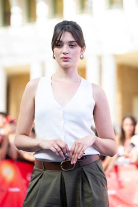July 24, 2026, Giffoni Valle Piana, Salerno, Italy: Italian actress Lisa Pires Lima attends the carpet at 56th Giffoni Film Festival 2026 in Giffoni Valle Piana, Salerno, Italy on July 24, 2026. Giffoni Valle Piana Italy  - ZUMAl175 20260724_zip_l175_082 Copyright: xFrancescoxLucianox