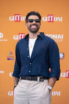 July 24, 2026, Giffoni Valle Piana, Salerno, Italy: Italian youtuber, radio and television host Gianluca Gazzoli attends the photocall at 56th Giffoni Film Festival 2026 in Giffoni Valle Piana, Salerno, Italy on July 24, 2026. Giffoni Valle Piana Italy - ZUMAl175 20260724_zip_l175_058 Copyright: xFrancescoxLucianox
