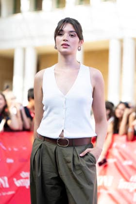 July 24, 2026, Giffoni Valle Piana, Salerno, Italy: Italian actress Lisa Pires Lima attends the carpet at 56th Giffoni Film Festival 2026 in Giffoni Valle Piana, Salerno, Italy on July 24, 2026. Giffoni Valle Piana Italy  - ZUMAl175 20260724_zip_l175_089 Copyright: xFrancescoxLucianox