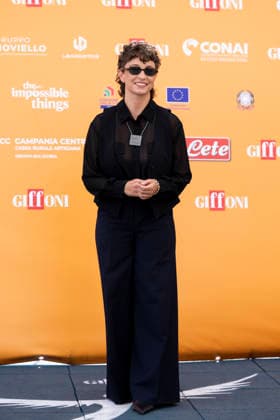 July 24, 2026, Giffoni Valle Piana, Salerno, Italy: Italian movie director Margherita Ferri attends the photocall at 56th Giffoni Film Festival 2026 in Giffoni Valle Piana, Salerno, Italy on July 24, 2026. Giffoni Valle Piana Italy  - ZUMAl175 20260724_zip_l175_095 Copyright: xFrancescoxLucianox