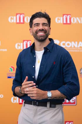 July 24, 2026, Giffoni Valle Piana, Salerno, Italy: Italian youtuber, radio and television host Gianluca Gazzoli attends the photocall at 56th Giffoni Film Festival 2026 in Giffoni Valle Piana, Salerno, Italy on July 24, 2026. Giffoni Valle Piana Italy - ZUMAl175 20260724_zip_l175_065 Copyright: xFrancescoxLucianox