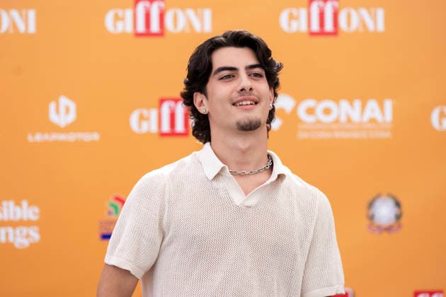 July 24, 2026, Giffoni Valle Piana, Salerno, Italy: Italian actor Samuele Carrino attends the photocall at 56th Giffoni Film Festival 2026 in Giffoni Valle Piana, Salerno, Italy on July 24, 2026. Giffoni Valle Piana Italy  - ZUMAl175 20260724_zip_l175_103 Copyright: xFrancescoxLucianox