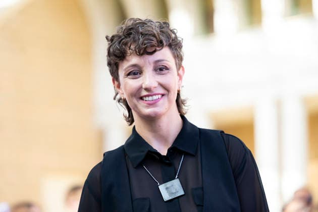 July 24, 2026, Giffoni Valle Piana, Salerno, Italy: Italian movie director Margherita Ferri attends the carpet at 56th Giffoni Film Festival 2026 in Giffoni Valle Piana, Salerno, Italy on July 24, 2026. Giffoni Valle Piana Italy  - ZUMAl175 20260724_zip_l175_104 Copyright: xFrancescoxLucianox