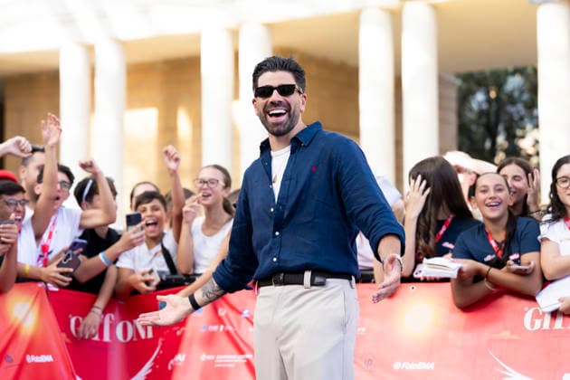 July 24, 2026, Giffoni Valle Piana, Salerno, Italy: Italian youtuber, radio and television host Gianluca Gazzoli attends the carpet at 56th Giffoni Film Festival 2026 in Giffoni Valle Piana, Salerno, Italy on July 24, 2026. Giffoni Valle Piana Italy - ZUMAl175 20260724_zip_l175_067 Copyright: xFrancescoxLucianox