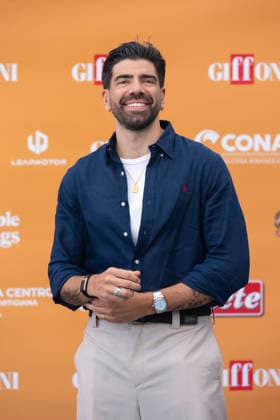 July 24, 2026, Giffoni Valle Piana, Salerno, Italy: Italian youtuber, radio and television host Gianluca Gazzoli attends the photocall at 56th Giffoni Film Festival 2026 in Giffoni Valle Piana, Salerno, Italy on July 24, 2026. Giffoni Valle Piana Italy - ZUMAl175 20260724_zip_l175_071 Copyright: xFrancescoxLucianox
