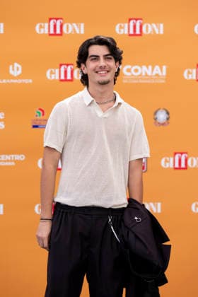 July 24, 2026, Giffoni Valle Piana, Salerno, Italy: Italian actor Samuele Carrino attends the photocall at 56th Giffoni Film Festival 2026 in Giffoni Valle Piana, Salerno, Italy on July 24, 2026. Giffoni Valle Piana Italy  - ZUMAl175 20260724_zip_l175_115 Copyright: xFrancescoxLucianox