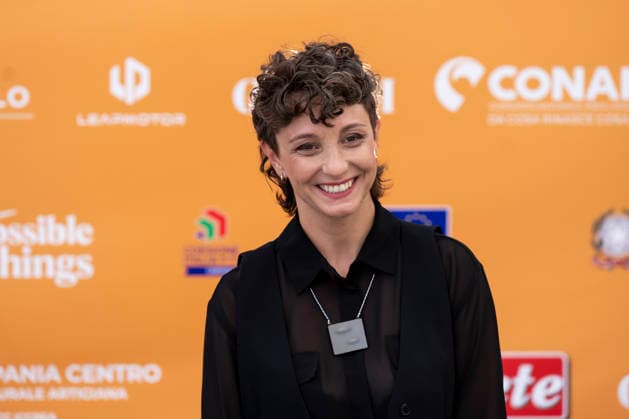 July 24, 2026, Giffoni Valle Piana, Salerno, Italy: Italian movie director Margherita Ferri attends the photocall at 56th Giffoni Film Festival 2026 in Giffoni Valle Piana, Salerno, Italy on July 24, 2026. Giffoni Valle Piana Italy  - ZUMAl175 20260724_zip_l175_119 Copyright: xFrancescoxLucianox