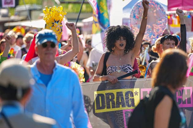 Berlin,24.07.2026,CSD am Brandenburger Tor - Demokratie-Abend - Drag March *** Berlin, July 24, 2026, CSD at the Brandenburg Gate: Democracy Evening, Drag March