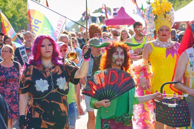 Berlin,24.07.2026,CSD am Brandenburger Tor - Demokratie-Abend - Drag March *** Berlin, July 24, 2026, CSD at the Brandenburg Gate: Democracy Evening, Drag March