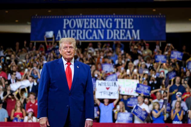 July 24, 2026, Marietta, Ga, United States: U.S. President Donald Trump, delivers remarks on Trump Accounts and the economy at Wheeler High School, July 22, 2026, in Marietta, Georgia. Marietta United States - ZUMAp138 20260724_zaa_p138_027 Copyright: xMollyxRiley WhitexHousex