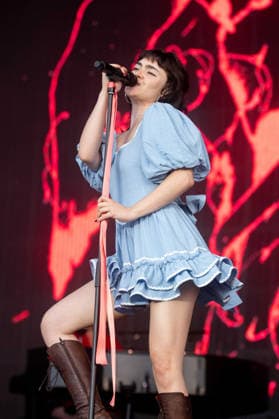 The Last Dinner Party in concert at Latitude Festival at Henham Park in Southwold, UK on 24 July 2026 Abigail Morris performing with The Last Dinner Party in concert at Latitude Festival at Henham Park in Southwold, UK on 24 July 2026, Credit:Stephen Keable Avalon UK, Suffolk, Southwold, Henham Park  Copyright: xStephenxKeablex xAvalonx 1118347915