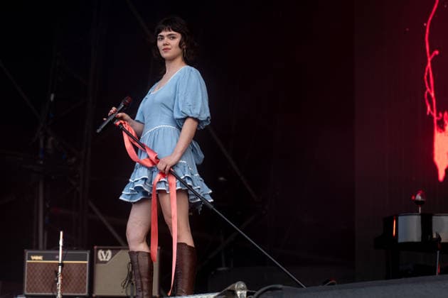 The Last Dinner Party in concert at Latitude Festival at Henham Park in Southwold, UK on 24 July 2026 Abigail Morris performing with The Last Dinner Party in concert at Latitude Festival at Henham Park in Southwold, UK on 24 July 2026, Credit:Stephen Keable Avalon UK, Suffolk, Southwold, Henham Park  Copyright: xStephenxKeablex xAvalonx 1118347929