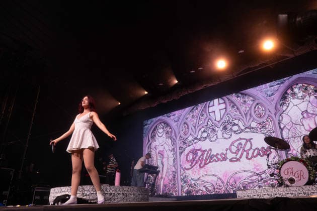 Alessi Rose in concert at Latitude Festival at Henham Park in Southwold, UK on 24 July 2026 Alessi Rose performing at Henham Park in Southwold, UK on 24 July 2026, Credit:Stephen Keable Avalon UK, Suffolk, Southwold, Henham Park  Copyright: xStephenxKeablex xAvalonx 1118351168