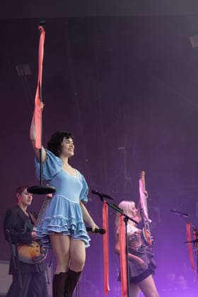 2026 Latitude Festival 24 July 2026: British band The Last Dinner Party performs live in The Obelisk Arena on the first day of the 20th edition of Latitude Festival, Henham Park, Southwold, UK., Credit:Stuart Hogben Avalon  Copyright: xStuartxHogbenx xAvalonx 1118359264