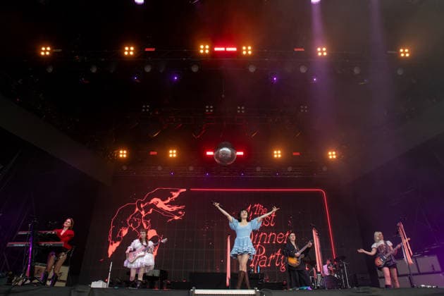 2026 Latitude Festival 24 July 2026: British band The Last Dinner Party performs live in The Obelisk Arena on the first day of the 20th edition of Latitude Festival, Henham Park, Southwold, UK., Credit:Stuart Hogben Avalon  Copyright: xStuartxHogbenx xAvalonx 1118359310