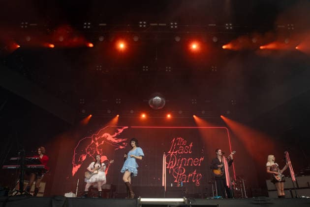2026 Latitude Festival 24 July 2026: British band The Last Dinner Party performs live in The Obelisk Arena on the first day of the 20th edition of Latitude Festival, Henham Park, Southwold, UK., Credit:Stuart Hogben Avalon  Copyright: xStuartxHogbenx xAvalonx 1118359407