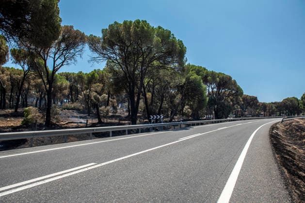 The Ávila City Council is deploying a response operation to assist the residents of El Tiemblo who were evacuated. Condition of the area following the fire, as of July 24, 2026, in Almorox, Toledo, Castile-La Mancha, Spain, July 24, 2026: FIRE, SMOKE, SMOKE PLUME, EVACUEES, CLM, EMERGENCY RESPONSE, FLAME, EMbers, ALMOROX, TOLEDO, Almorox, Toledo, Castile-La Mancha Almorox, Toledo, Castile-La Mancha, Spain  Copyright: xGabrixSolerax 7686352