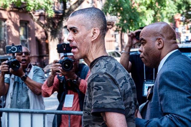 July 24, 2026, New York, New York, USA: Raul Morales, 51 walks out from the 20th Precinct on the Upper Westside in Manhattan, after being charged with attempted murder as a hate crime, assault as a hate crime and criminal possession of a weapoon for the attack on Moshe Grunhaus, a 50 year old Jewish man. For the attack on an Asian man, he is also charged but not as a hate crime, on July 24, 2026. New York USA  - ZUMAb230 20260724_znp_b230_003 Copyright: xLauraxBrettx
