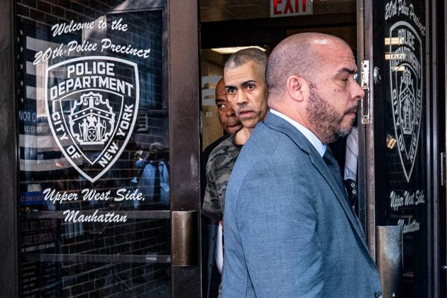 July 24, 2026, New York, New York, USA: Raul Morales, 51 walks out from the 20th Precinct on the Upper Westside in Manhattan, after being charged with attempted murder as a hate crime, assault as a hate crime and criminal possession of a weapoon for the attack on Moshe Grunhaus, a 50 year old Jewish man. For the attack on an Asian man, he is also charged but not as a hate crime, on July 24, 2026. New York USA  - ZUMAb230 20260724_znp_b230_006 Copyright: xLauraxBrettx