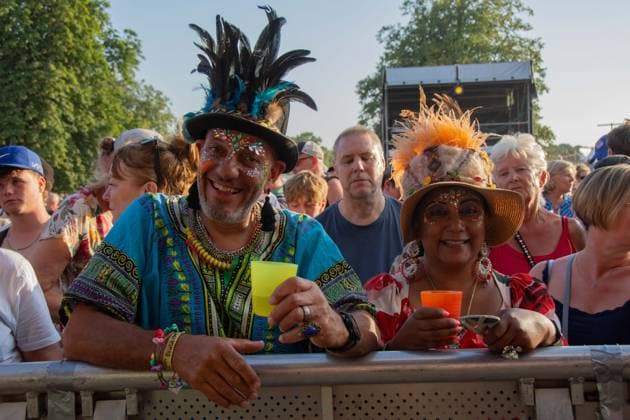 July 25, 2026, Corsham, Wiltshire, England: Barrington Levy, Jamaican Reggae legend, sings his hits to the crowds at WOMAD Festival in Corsham, Wiltshire. Corsham England - ZUMAr169 20260725_zip_r169_001 Copyright: xRodxHarbinsonx