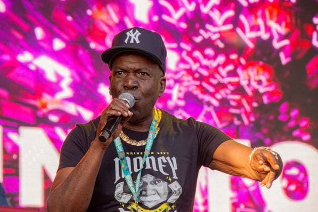 July 25, 2026, Corsham, Wiltshire, England: Barrington Levy, Jamaican Reggae legend, sings his hits to the crowds at WOMAD Festival in Corsham, Wiltshire. Corsham England - ZUMAr169 20260725_zip_r169_014 Copyright: xRodxHarbinsonx