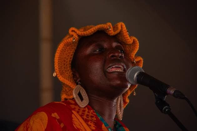 July 25, 2026, Corsham, Wiltshire, England: Lamisi, from West Africa, play songs from their album, Ã¢â‚¬ËœLet us ClapÃ¢â‚¬â ¢ at WOMAD Festival in Wiltshire. Corsham England - ZUMAr169 20260725_zip_r169_026 Copyright: xRodxHarbinsonx