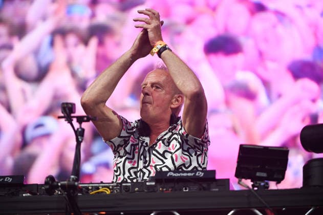 July 24, 2026, Sheffield, South Yorkshire, U.K: Fatboy Slim Performing at Tramlines Festival , 2026 , Sheffield, UK Sheffield U.K  - ZUMAb201 20260724_zmp_b201_001 Copyright: xRobinxBurnsx