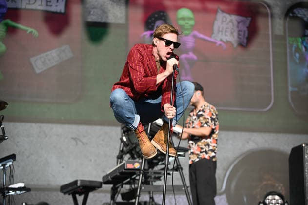 July 24, 2026, Sheffield, South Yorkshire, U.K: Kaiser Chiefs Performing at Tramlines Festival , 2026 , Sheffield, UK Sheffield U.K  - ZUMAb201 20260724_zmp_b201_049 Copyright: xRobinxBurnsx