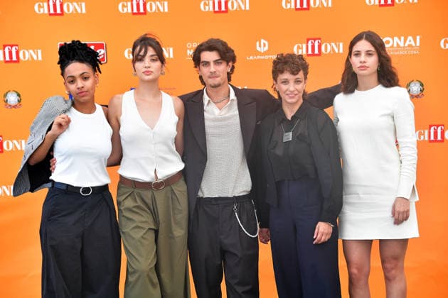 IPA86965169 - Giffoni Vallepiana Giffoni Festival 2026. Pictured: Alicia Ann Edogamhe, Lisa Pires Lima, Samuele Carrino, Margherita Ferri, Beatrice Savignani  Copyright: xVincenzoxLandix xVincenzoxLandix 86965169