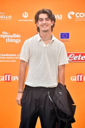 IPA86965366 - Giffoni Vallepiana Giffoni Festival 2026 Photocall for the film Pircing ; Pictured: Samuele Carrino  Copyright: xVincenzoxLandix xVincenzoxLandix 86965366