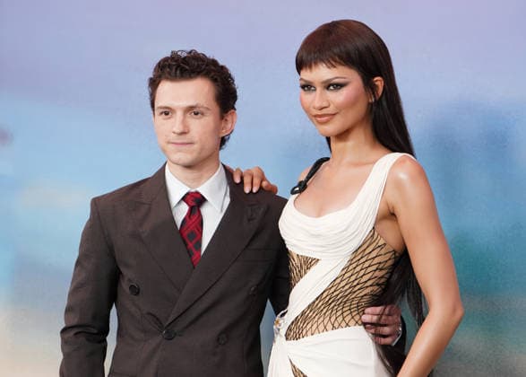 SHANGHAI, CHINA - JULY 24: Tom Holland and Zendaya attend the premiere of the film Spider-Man: Brand New Day on July 24, 2026 in Shanghai, China.  Copyright: xVCGx 111656226105