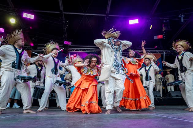 July 24, 2026, Rotterdam, South Holland, Netherlands: 24 July 2026, Rotterdam, the Netherlands. The Rhythm Allstars Brass Band performs during the Battle of Drums. Competing in the Battle of Drums, three brass band groupsÃ¢â‚¬ Rhythm Allstars Brass Band, S.L.R. Brass Band, and Latin Music Brass BandÃ¢â‚¬ perform during the Battle of Drums. This is the opening event of Rotterdam UnlimitedÃ¢â‚¬â ¢s Zomercarnaval 2026. Rotterdam Netherlands  - ZUMAp202 20260724_zip_p202_026 Copyright: xJamesxPetermeierx