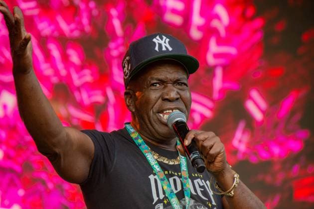 July 25, 2026, Corsham, Wiltshire, England: BARRINGTON LEVY, Jamaican Reggae legend, sings his hits to the crowds at WOMAD Festival in Corsham. Corsham England - ZUMAr169 20260725_zip_r169_016 Copyright: xRodxHarbinsonx