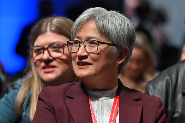 ALP NATIONAL CONFERENCE, Minister for Foreign Affairs Penny Wong during the 50th Australian Labor Party (ALP) national convention at the Adelaide Convention Centre, in Adelaide, Saturday, July 25, 2026. ( ADELAIDE SOUTH AUSTRALIA AUSTRALIA  Copyright: xMICKxTSIKASx 20260725162243625966