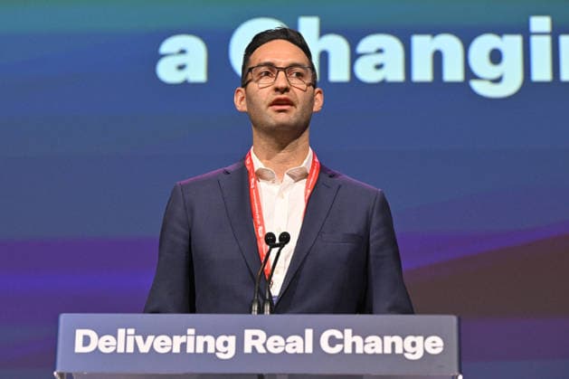 ALP NATIONAL CONFERENCE, Labor member for Macnamara Josh Burns during the 50th Australian Labor Party (ALP) national convention at the Adelaide Convention Centre, in Adelaide, Saturday, July 25, 2026. ( ADELAIDE SOUTH AUSTRALIA AUSTRALIA  Copyright: xMICKxTSIKASx 20260725184867934732