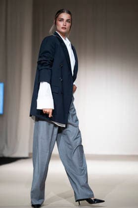 July 24, 2026, Madrid, Spain: A model walks the runway wearing a design by Romanian designers during Momad Fashion Week de Madrid in IFEMA Madrid Spain - ZUMAs197 20260724_aaa_s197_180 Copyright: xAtilanoxGarciax