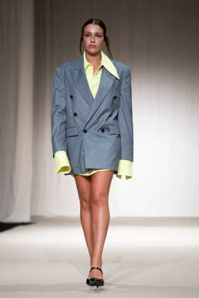 July 24, 2026, Madrid, Spain: A model walks the runway wearing a design by Romanian designers during Momad Fashion Week de Madrid in IFEMA Madrid Spain  - ZUMAs197 20260724_aaa_s197_194 Copyright: xAtilanoxGarciax