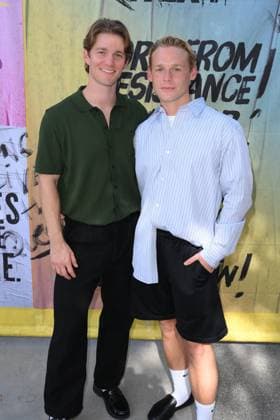 Nico Greetham, Cole Doman at arrivals for OutfestNEXT 2026 Film Festival, LA LGBT Centers Village at Ed Gould Plaza, Los Angeles, CA, July 24, 2026. Photo By: Michael Mattes Everett Collection OutfestNEXT 2026 Film Festival PUBLICATIONXNOTxINxCANxCHNxFRAxITAxJPNxNORxPOLxRUSxESPxUKxUSA