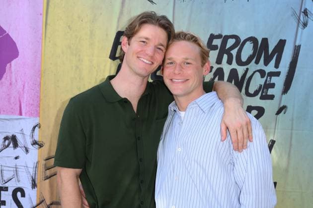 Nico Greetham, Cole Doman at arrivals for OutfestNEXT 2026 Film Festival, LA LGBT Centers Village at Ed Gould Plaza, Los Angeles, CA, July 24, 2026. Photo By: Michael Mattes Everett Collection OutfestNEXT 2026 Film Festival PUBLICATIONXNOTxINxCANxCHNxFRAxITAxJPNxNORxPOLxRUSxESPxUKxUSA