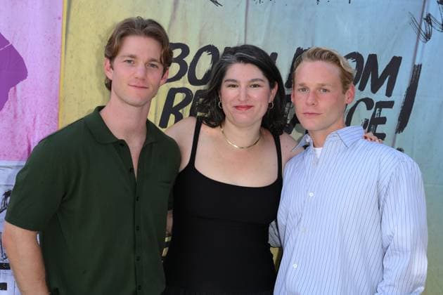 Nico Greetham, Emily McCann Lesser, Cole Doman at arrivals for OutfestNEXT 2026 Film Festival, LA LGBT Centers Village at Ed Gould Plaza, Los Angeles, CA, July 24, 2026. Photo By: Michael Mattes Everett Collection OutfestNEXT 2026 Film Festival PUBLICATIONXNOTxINxCANxCHNxFRAxITAxJPNxNORxPOLxRUSxESPxUKxUSA