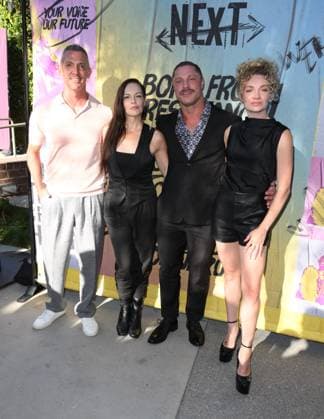 Sam McConnell, Tammy Blanchard, Brock Yurich, Paloma Garcia Lee at arrivals for OutfestNEXT 2026 Film Festival, LA LGBT Centers Village at Ed Gould Plaza, Los Angeles, CA, July 24, 2026. Photo By: Michael Mattes Everett Collection OutfestNEXT 2026 Film Festival PUBLICATIONXNOTxINxCANxCHNxFRAxITAxJPNxNORxPOLxRUSxESPxUKxUSA