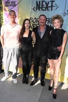 Sam McConnell, Tammy Blanchard, Brock Yurich, Paloma Garcia Lee at arrivals for OutfestNEXT 2026 Film Festival, LA LGBT Centers Village at Ed Gould Plaza, Los Angeles, CA, July 24, 2026. Photo By: Michael Mattes Everett Collection OutfestNEXT 2026 Film Festival PUBLICATIONXNOTxINxCANxCHNxFRAxITAxJPNxNORxPOLxRUSxESPxUKxUSA