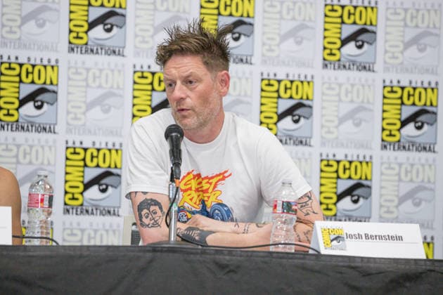 July 24, 2026: Josh Bernstein, president and co-owner of Z2 Comics, and the publisher behind Bruce Dickinson s The Mandrake Project comic and graphic novel series at San DIego Comic Con International July 24, 2026. - ZUMAc190 20260724_zap_c190_001 Copyright: xMarissaxCarterx