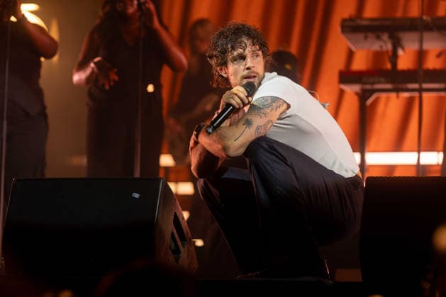 Tom Grennan in concert at Latitude Festival at Henham Park in Southwold, UK on 24 July 2026 Tom Grennan performing at Henham Park in Southwold, UK on 24 July 2026, Credit:Stephen Keable Avalon UK, Suffolk, Southwold, Henham Park  Copyright: xStephenxKeablex xAvalonx 1118392553